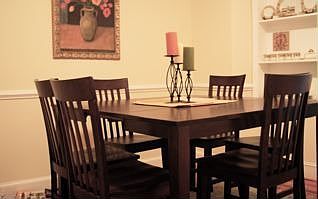 Separate dining room