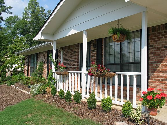 Front porch - newly painted