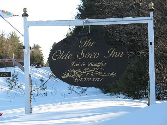 Route 5 Entrance to Olde Saco's 65 acres!