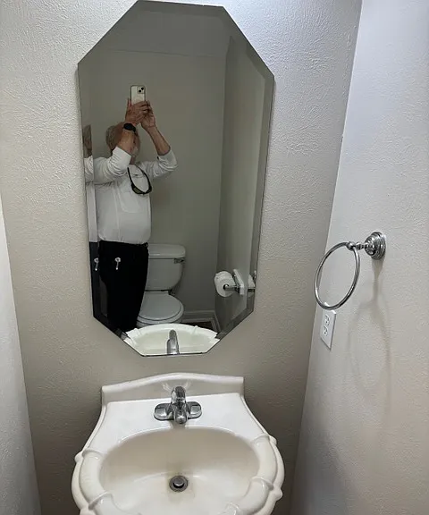 Powder room first floor
