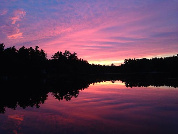 Sunset over Hubbards Cove