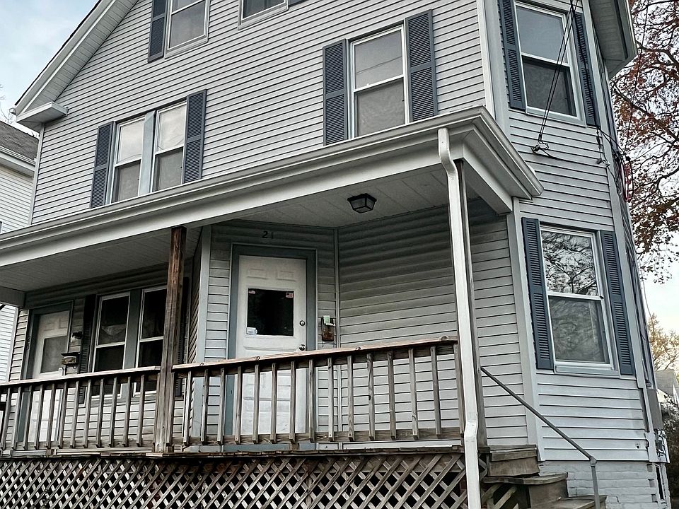 Outside View of the house Features two front entrances. Right door is for 1st floor