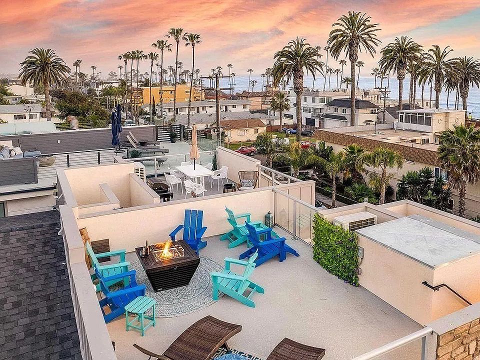 Rooftop View looking east.