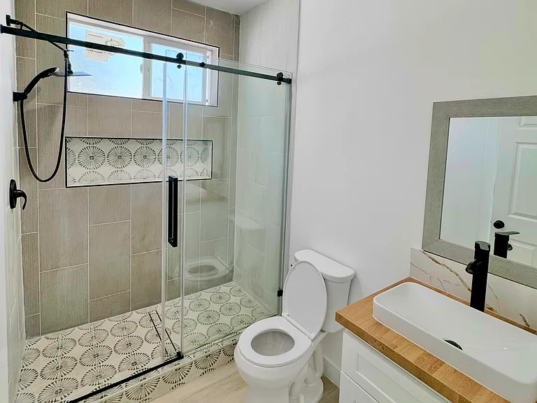 Jack and Jill bathroom