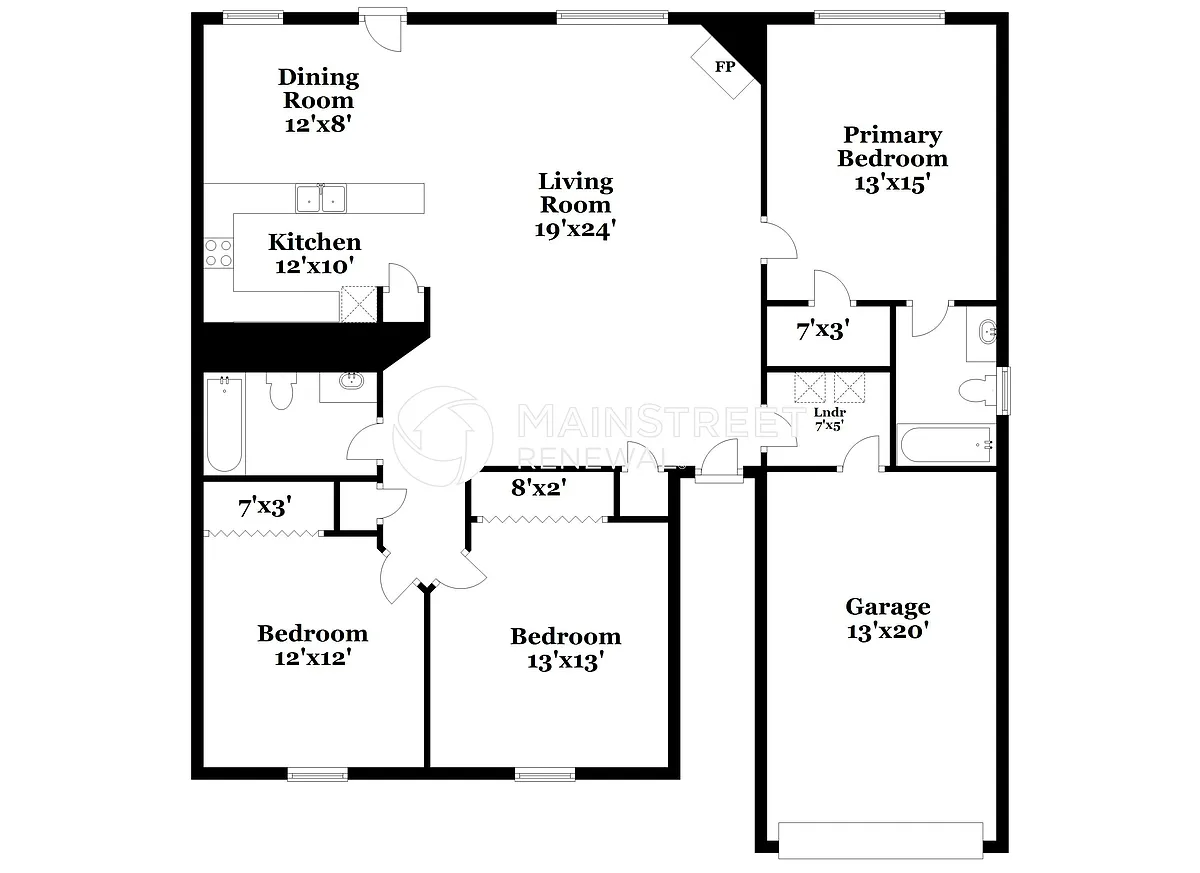 Floor Plan - 783 Avalon Springs Ct