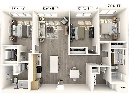 Floor plan CM03-Scheme-4