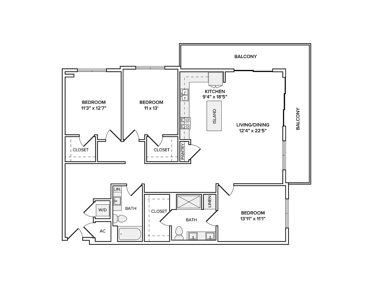 Floor plan C01