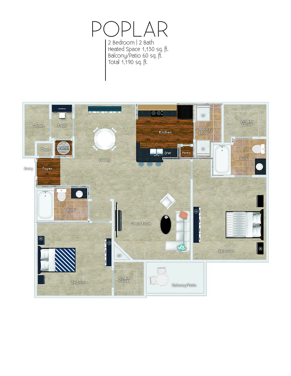 Floor plan Poplar