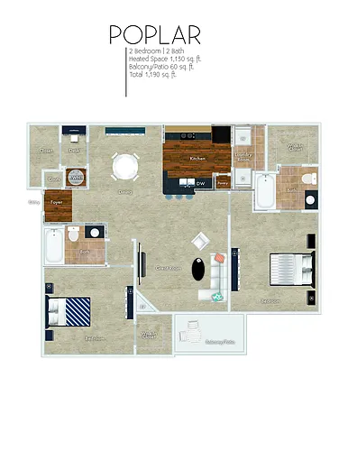 Floor plan Poplar