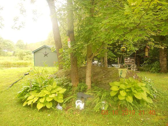 Pretty flower garden