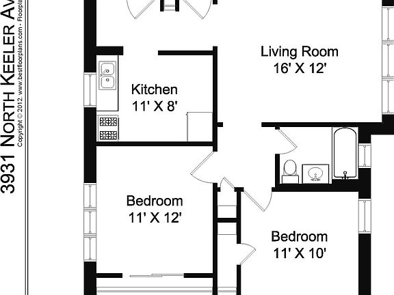 5th image of 3925 N Keeler Ave #K100