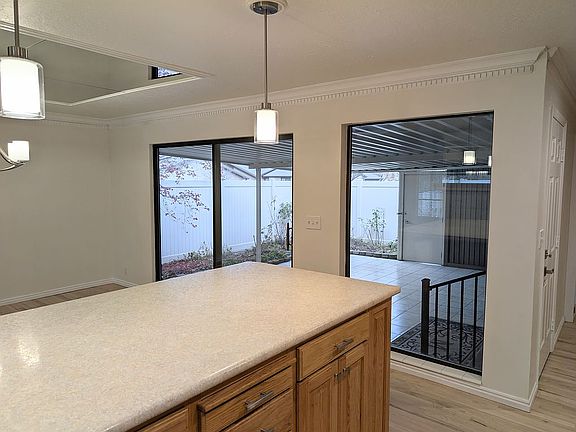 Patio view from kitchen