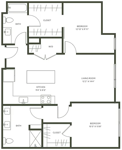 Floor plan 2X2
