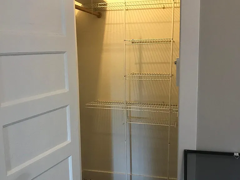 large walk in closet