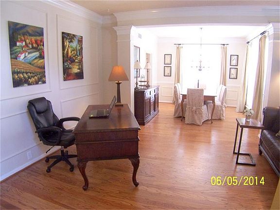 Gorgeous Hardwoods in Study