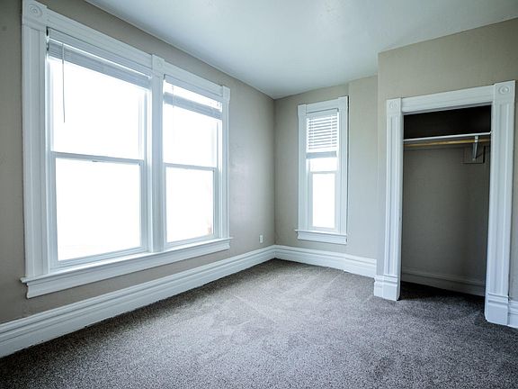 Plenty of light in this bedroom.