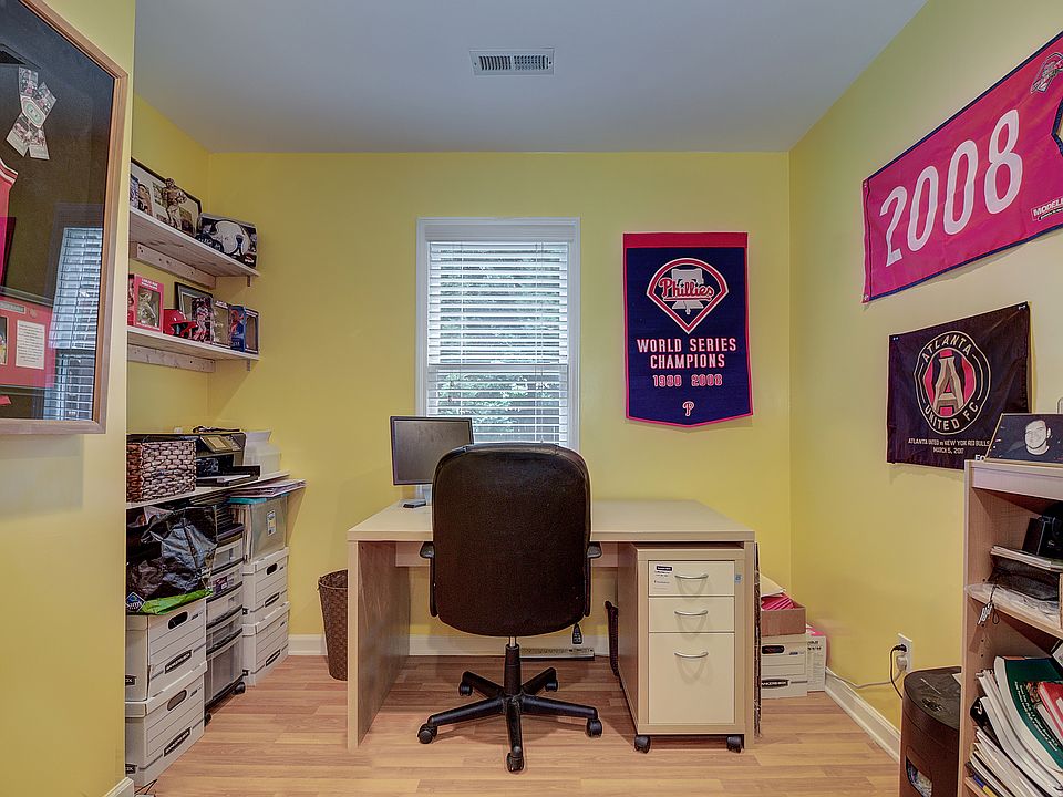 Office in basement 