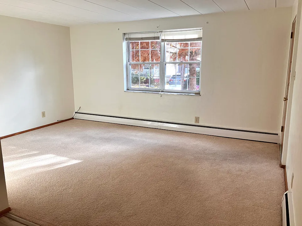 in kitchen, looking to living room