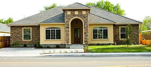 Front on Whitney Ave.