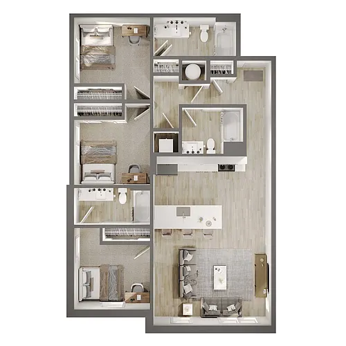 Floor plan C1
