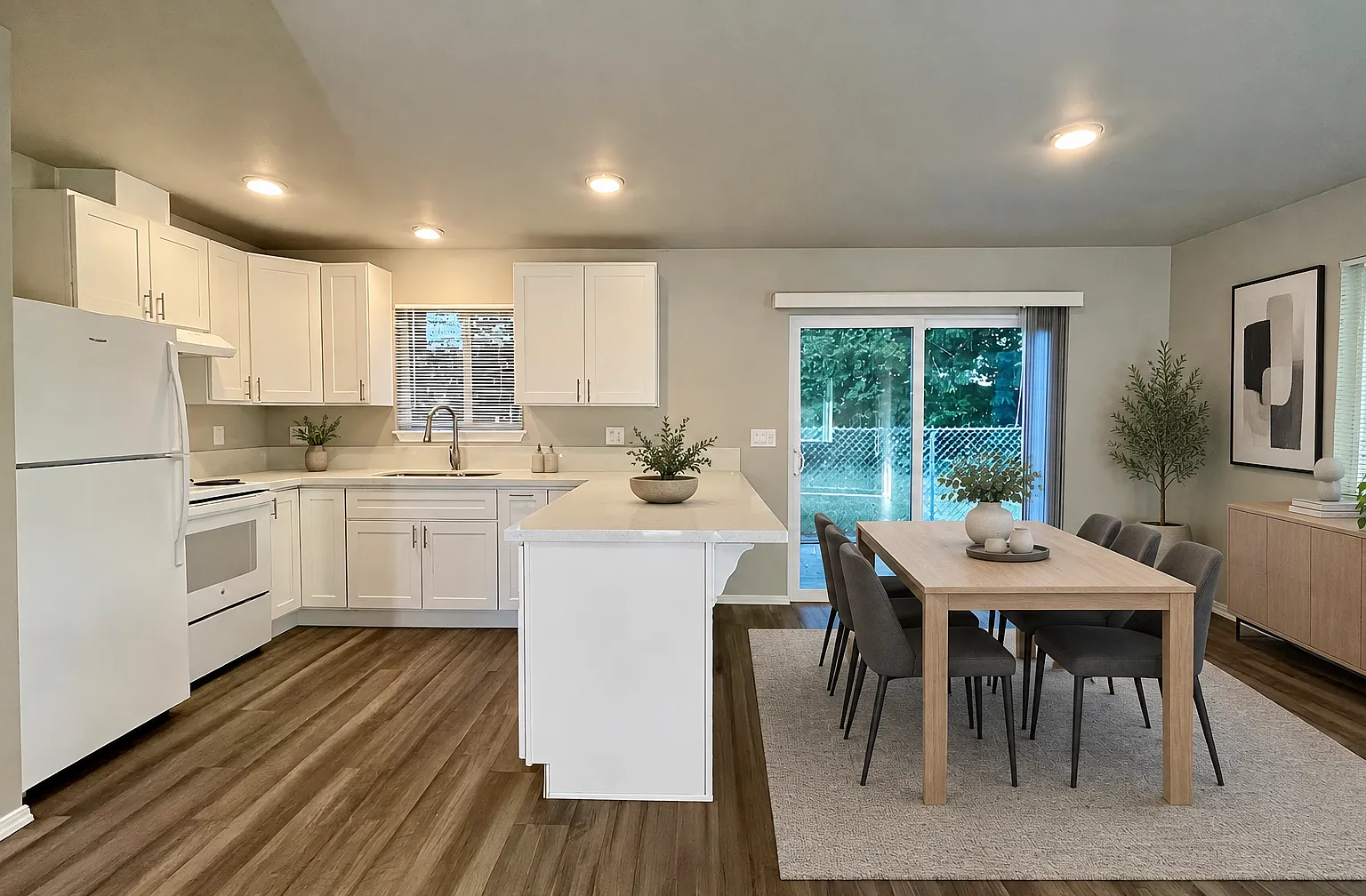 Cute and cozy, newly renovated 3 bedroom tucked inside a charming Tri-plex! — Photo 3