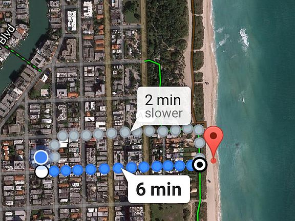 Walk to beach