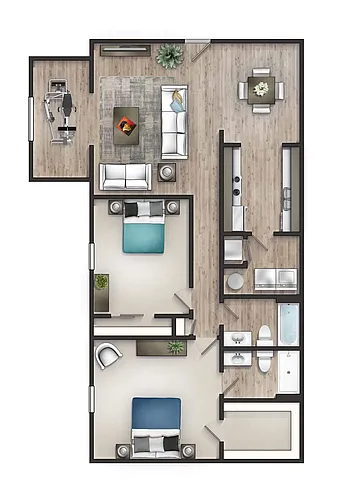 Floor plan The Aster