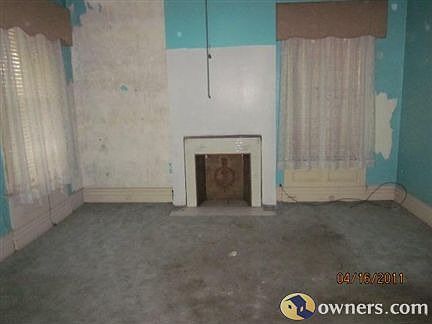 Fireplace in living room
