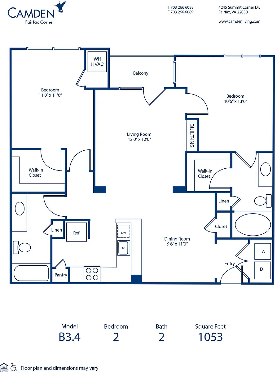 Floor plan B34