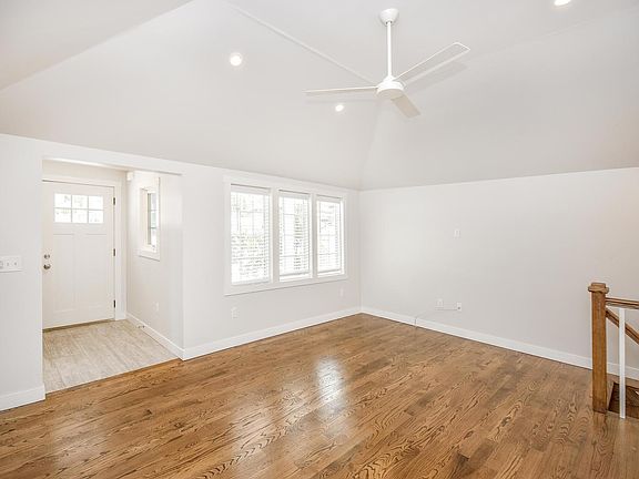 Open Floor Plan and Vaulted Ceiling in the Living Room