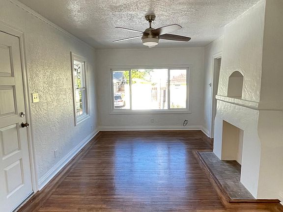 View of living room from dining room