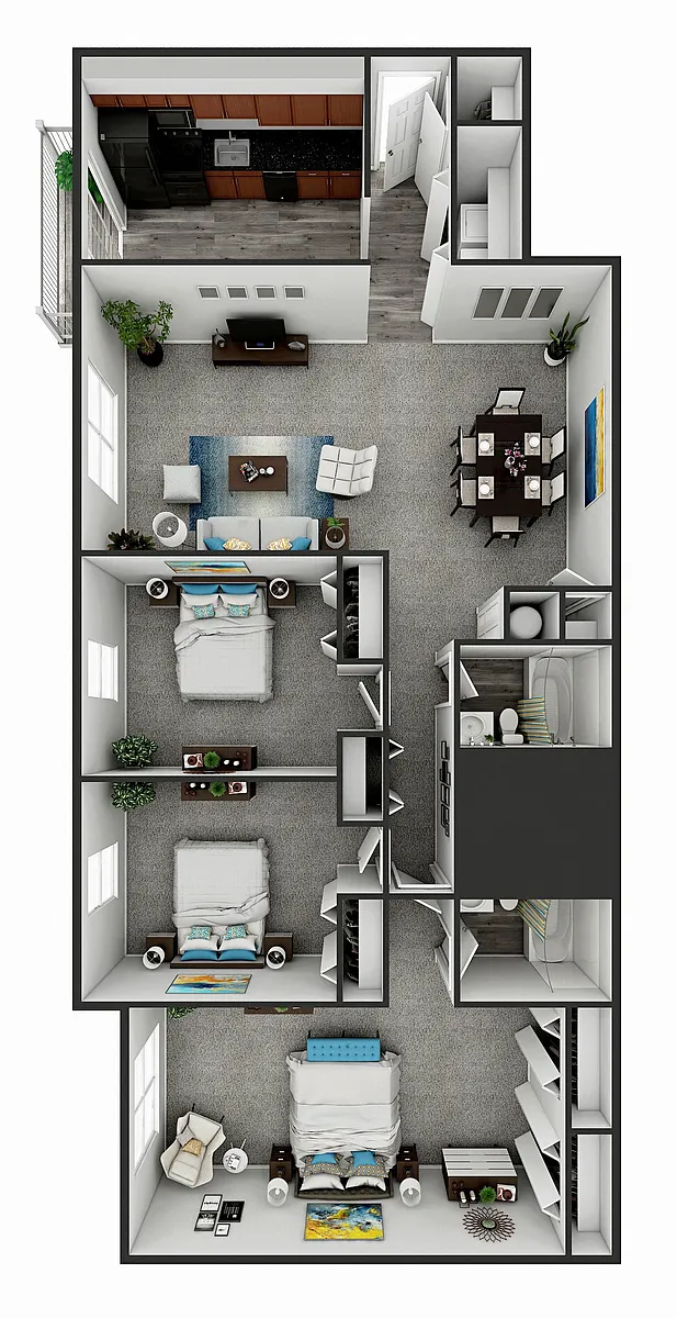 Floor plan The Grand