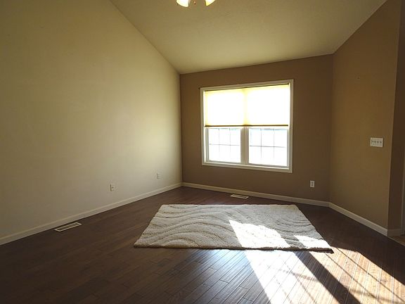 Living Room with wood floor