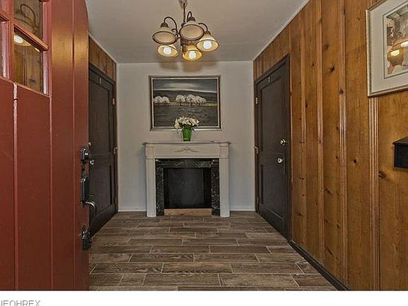 front entry to building