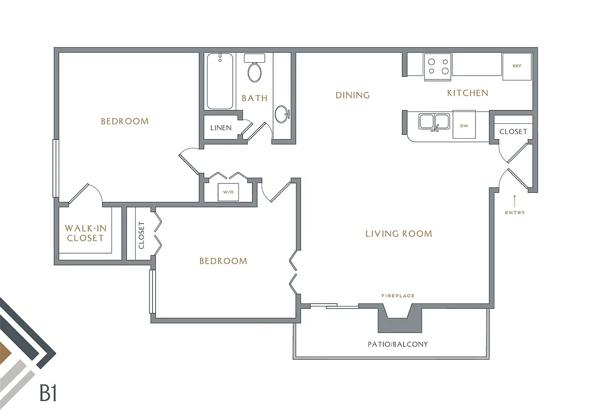 Floor plan B1
