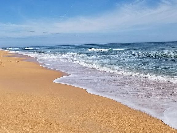 Miles of empty beach