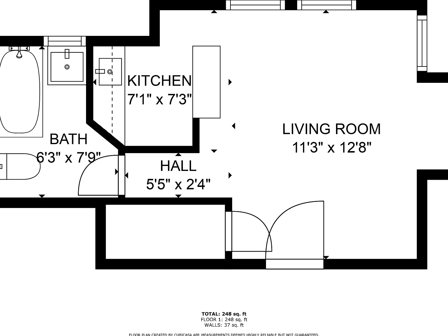 Studio, 300 sqft, $1,985 — Photo 3