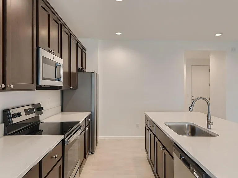 Kitchen cabinets & island