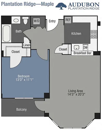 Floor plan Maple
