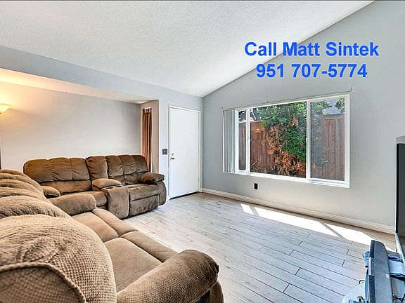Call Matt Sintek 
9517075774