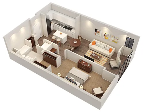 Floor plan Ravine
