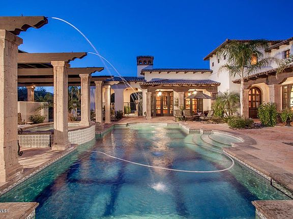 All Spanish tile pool is as luxurious as it gets