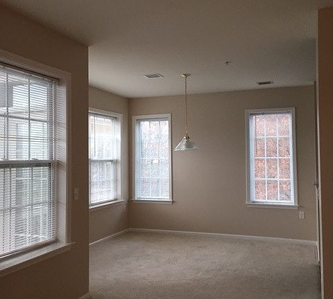 Living room and Dining rms