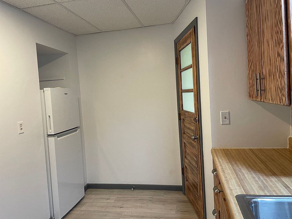 rear door in kitchen