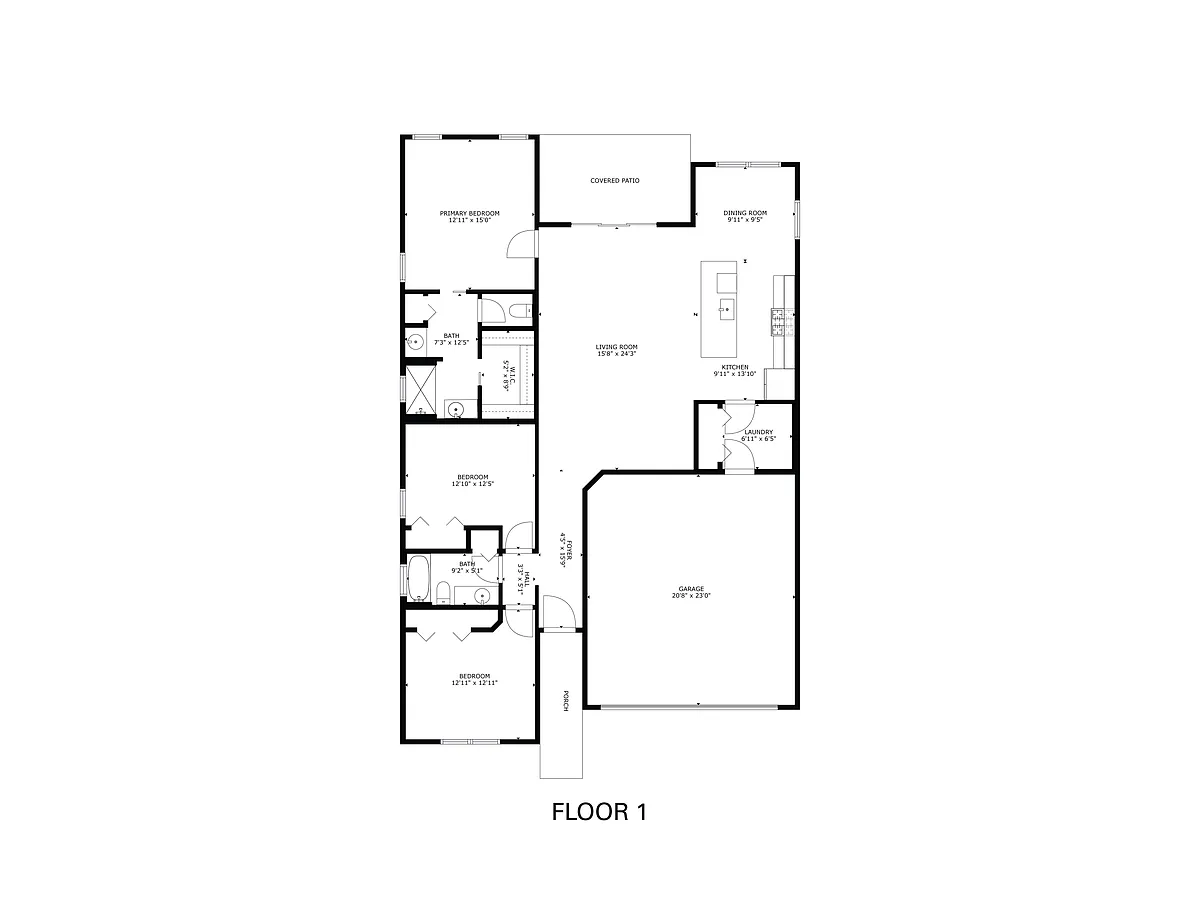 Floor plan LAUREL OAK