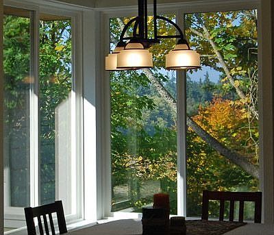 Territorial views from dining room