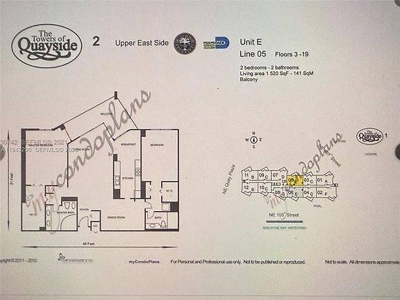 5th image of 2000 Towerside Ter APT 1005