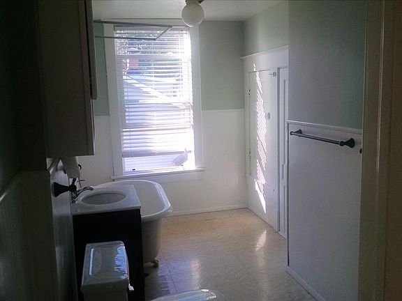 Bathroom with claw-foot tub