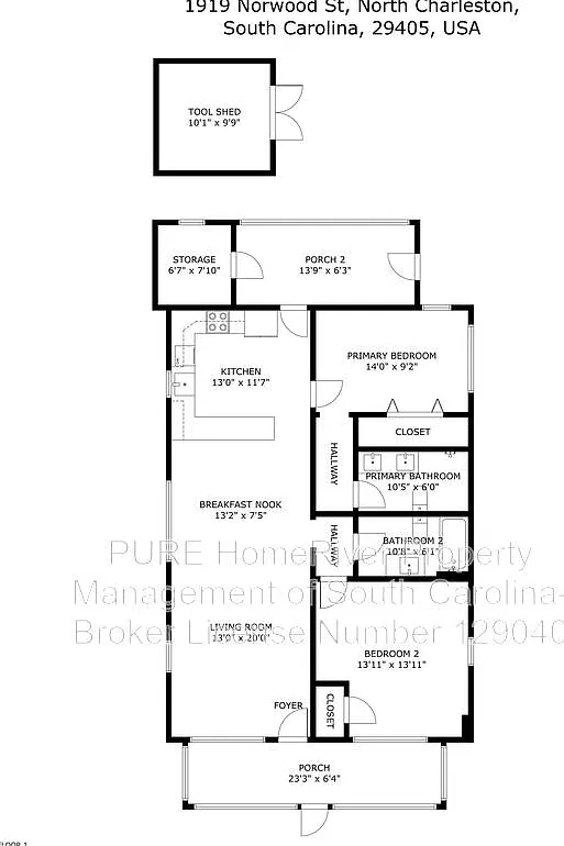 2 bed, 2.0 bath, 1166 sqft, $1,800 — Photo 3