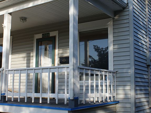 front porch before paint